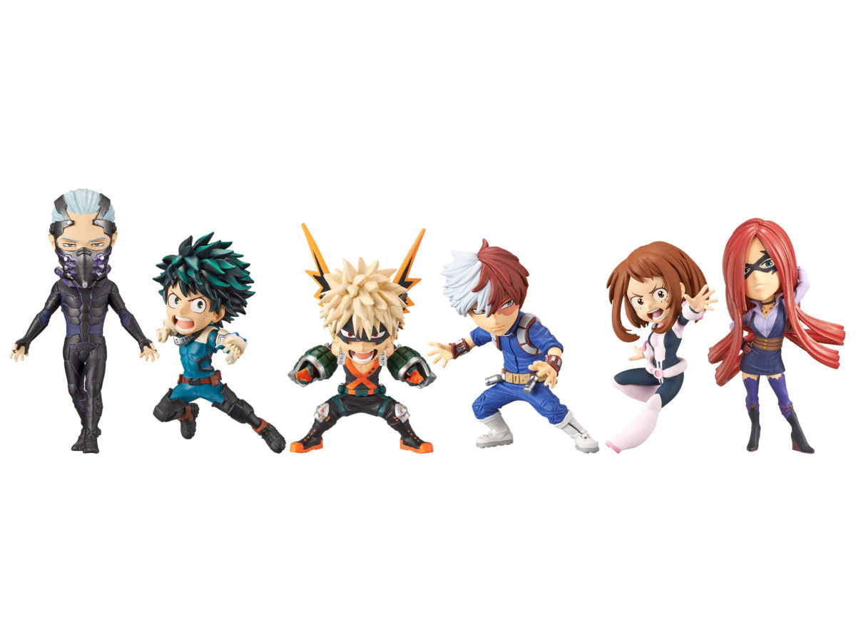 My Hero Academia The Movie Heroes: Rising World Collectible Figure Asst