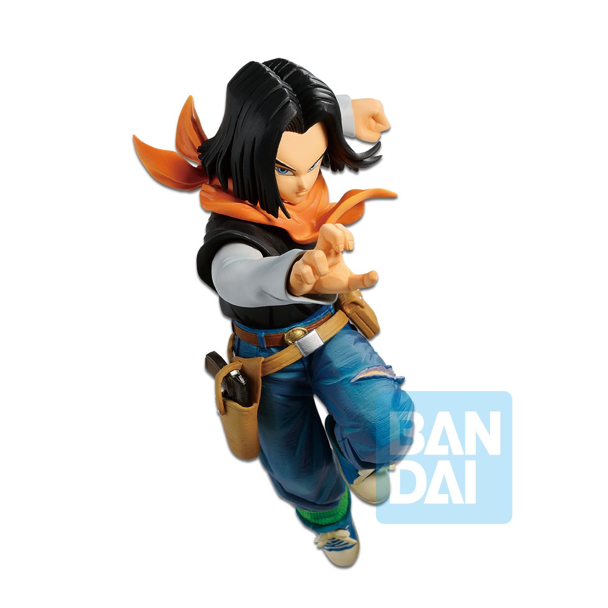 Dragon Ball Z The Android Battle with Dragon Ball Fighterz Andriod 17 Figure