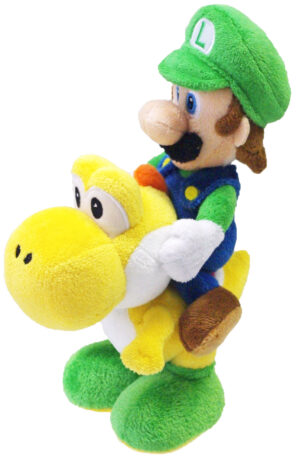Peluche Yoshi, couleur au choix - Super Mario Bros. - Little Buddy Toys