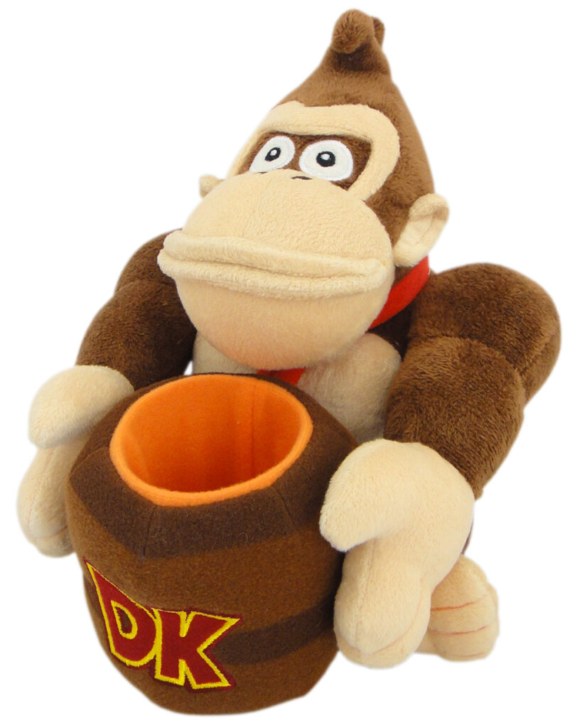 donkey kong vintage plush