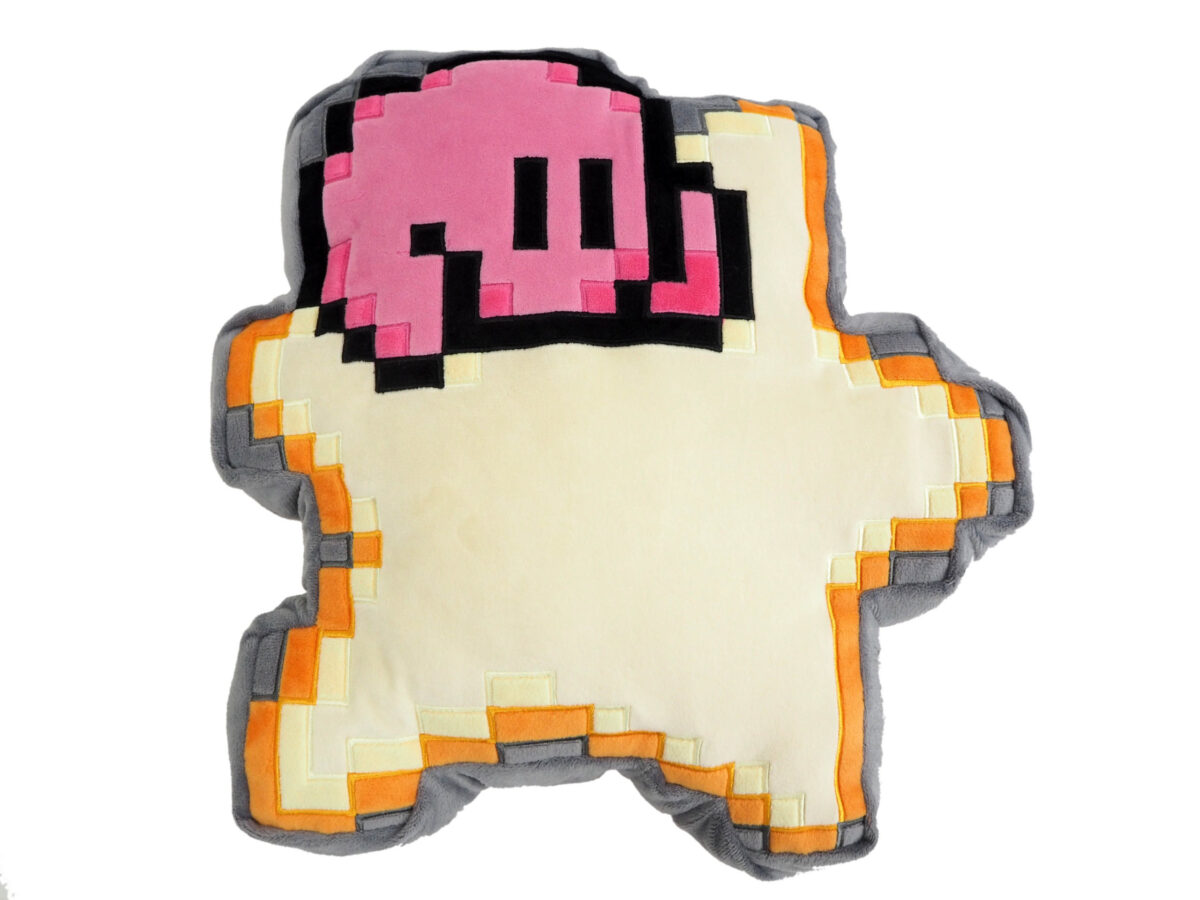 Kirby 8 Bit Star Cushion