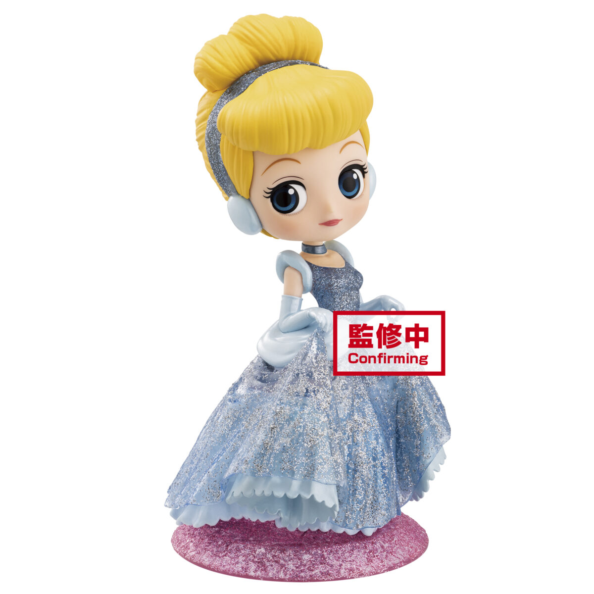 Disney Glitter Cinderella Q posket Figure