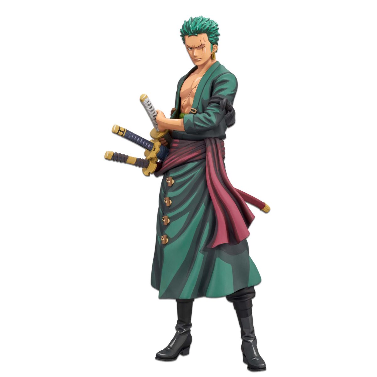One Piece Roronoa Zoro Manga Dimensions Grandista Figure