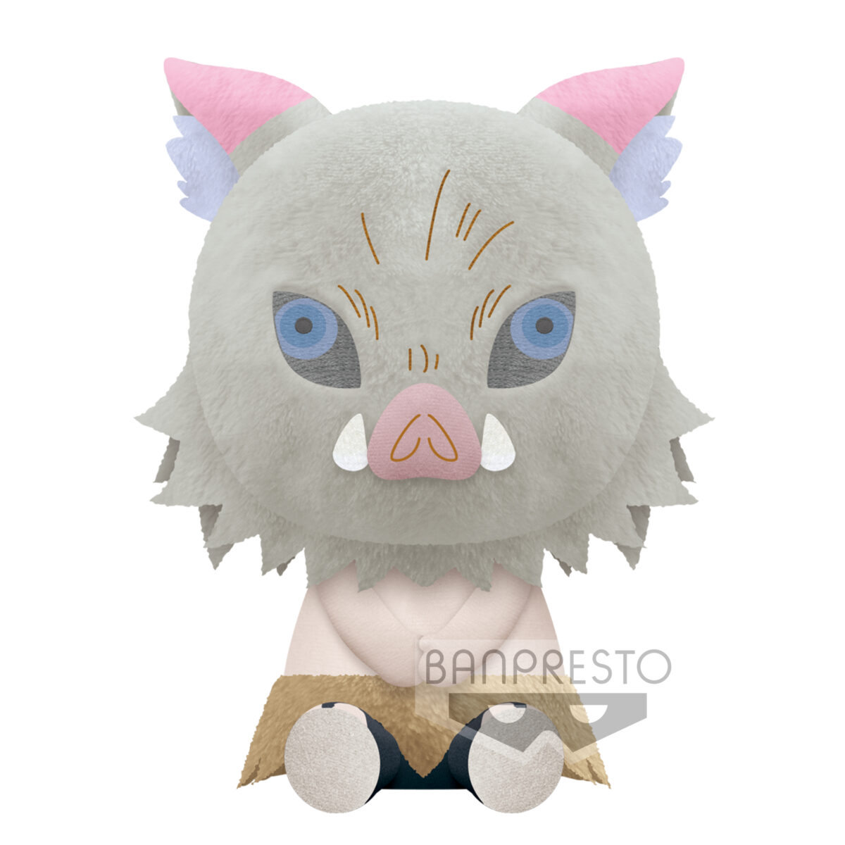 Demon Slayer- Kimetsu No Yaiba Big Plush - Zenitsu Agatsuma - Inosuke Hashibira - (B-Inosuke Hashibira) - Repeat