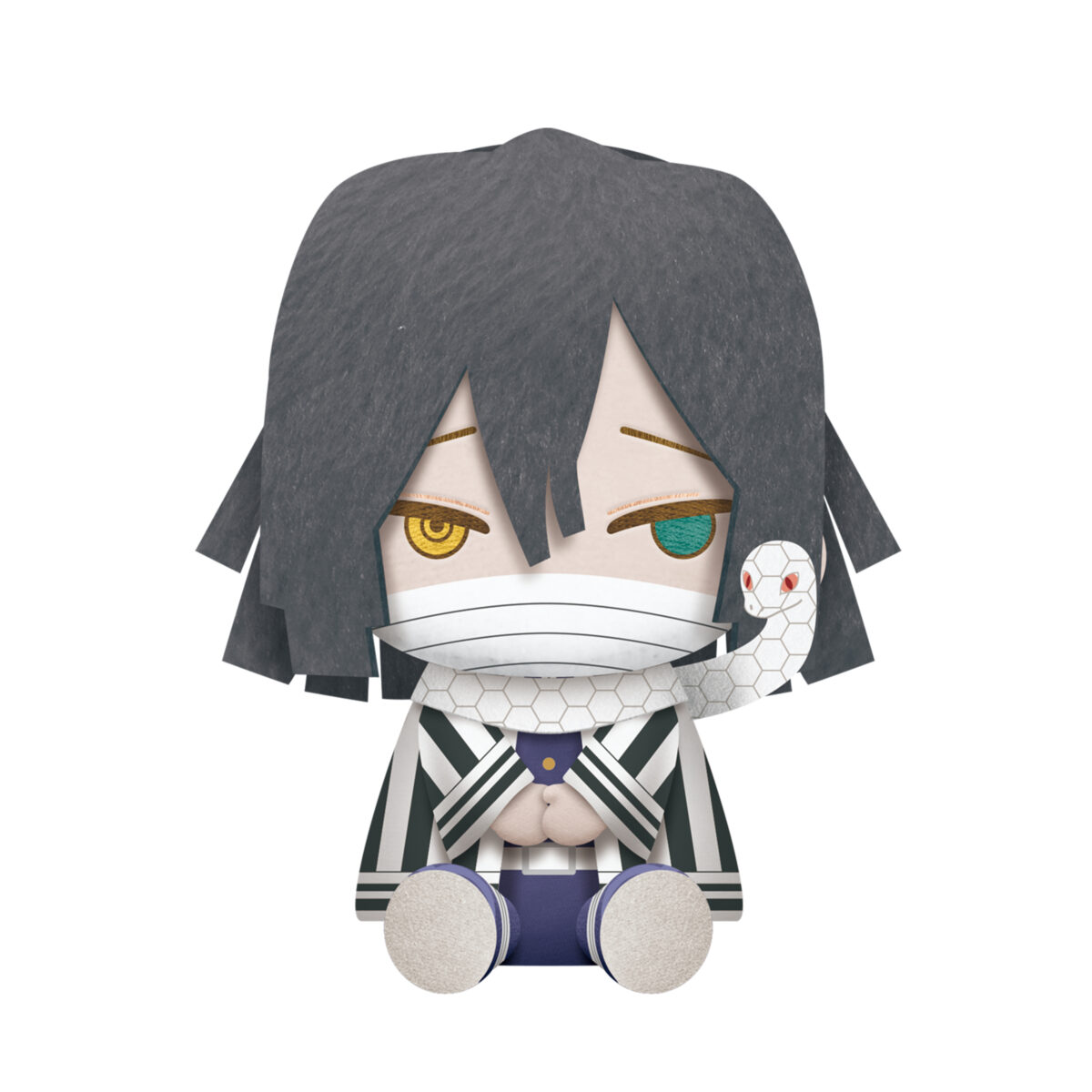 Demon Slayer: Kimetsu no Yaiba Big Plush-Tengen Uzui-Obanai Iguro (B:Obanai Iguro)