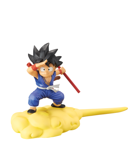 Goku deals nimbus figure