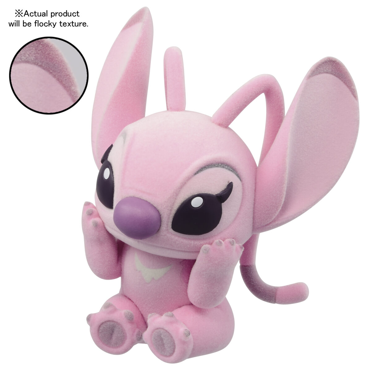 Disney Characters Fluffy Puffy - Stitch&Angel - (B:Angel)