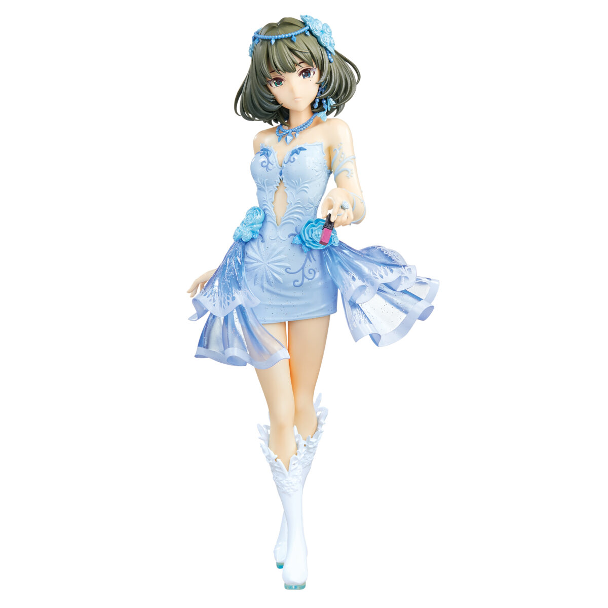 The Idolmaster Cinderella Girls Dressy and Snow Makeup Kaede Takagaki Figure