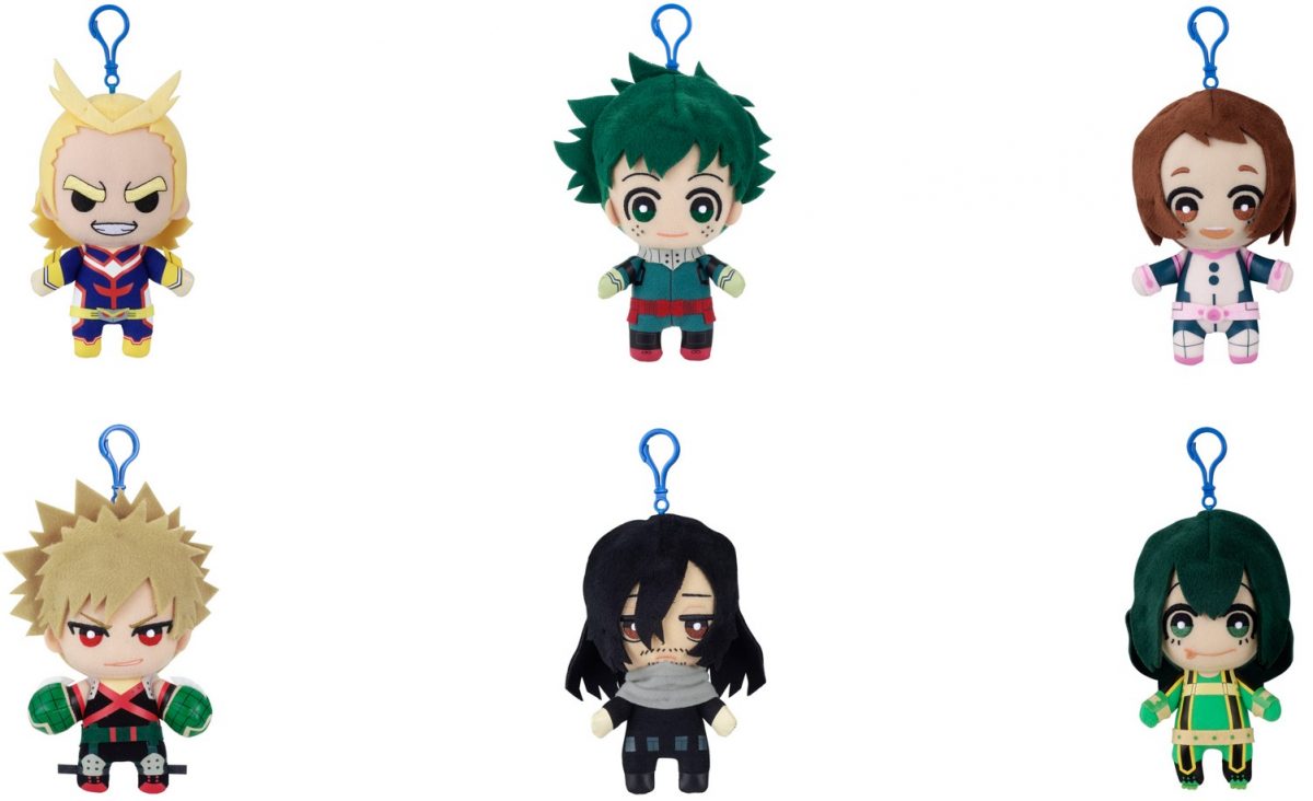 My Hero Academia 6.5” Plush Asst Series 1