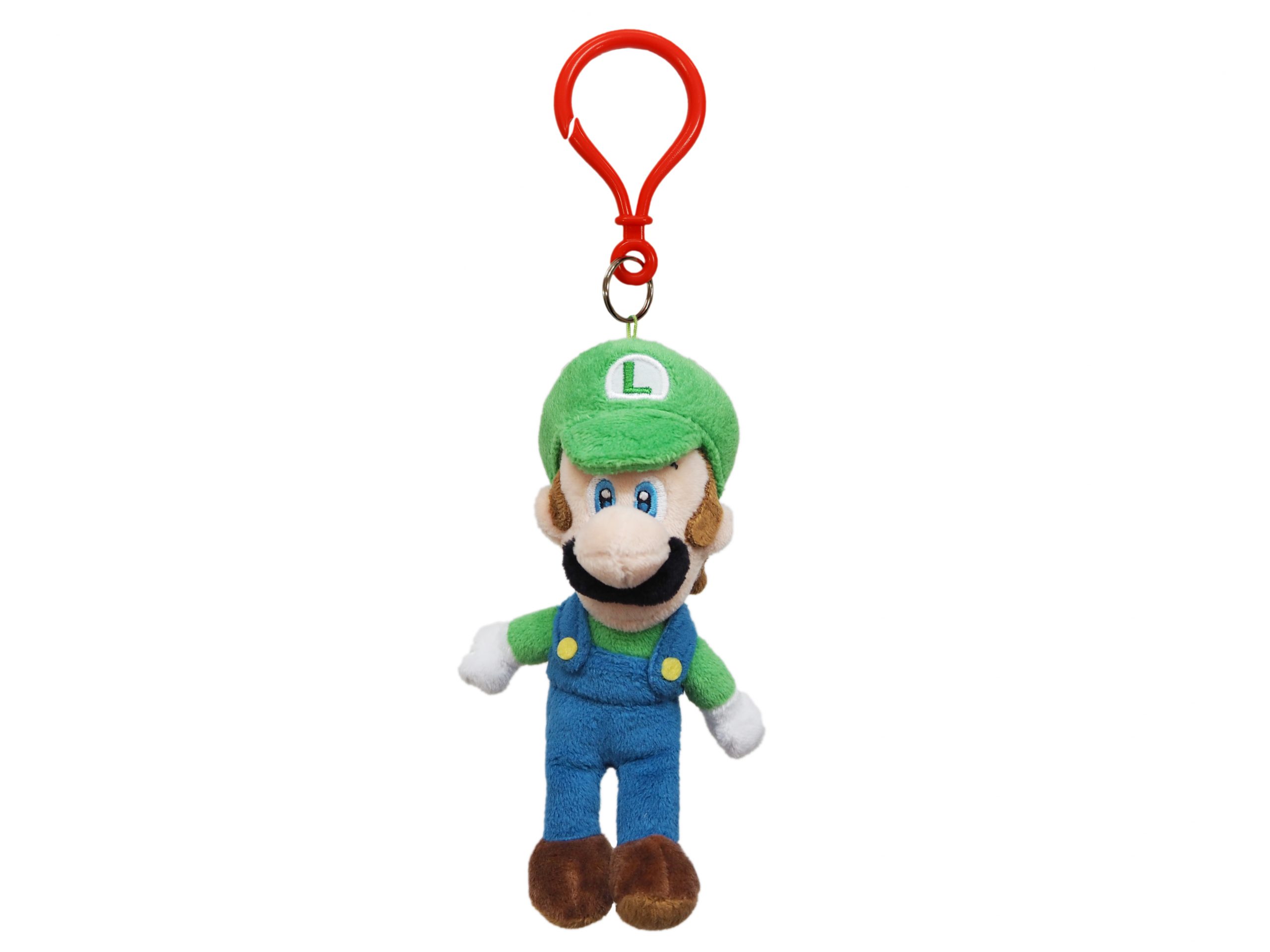 Luigi 7″ Plush Dangler | Little Buddy Toys