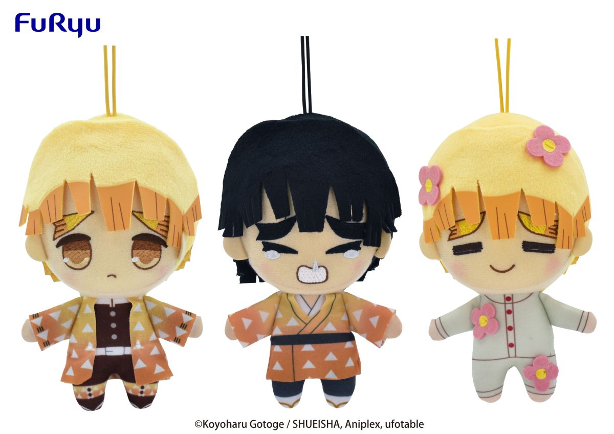 Demon Slayer: Kimetsu no Yaiba Plush Toy set-Demon Slayer: Kimetsu no Yaiba-5-set