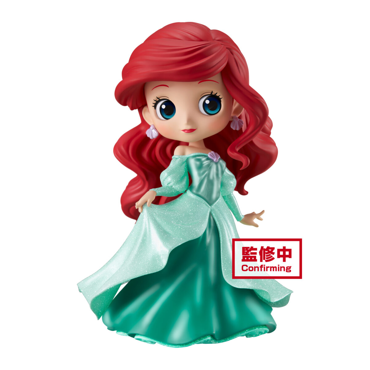 Q posket Disney Characters - Ariel Princess Dress - Glitter line