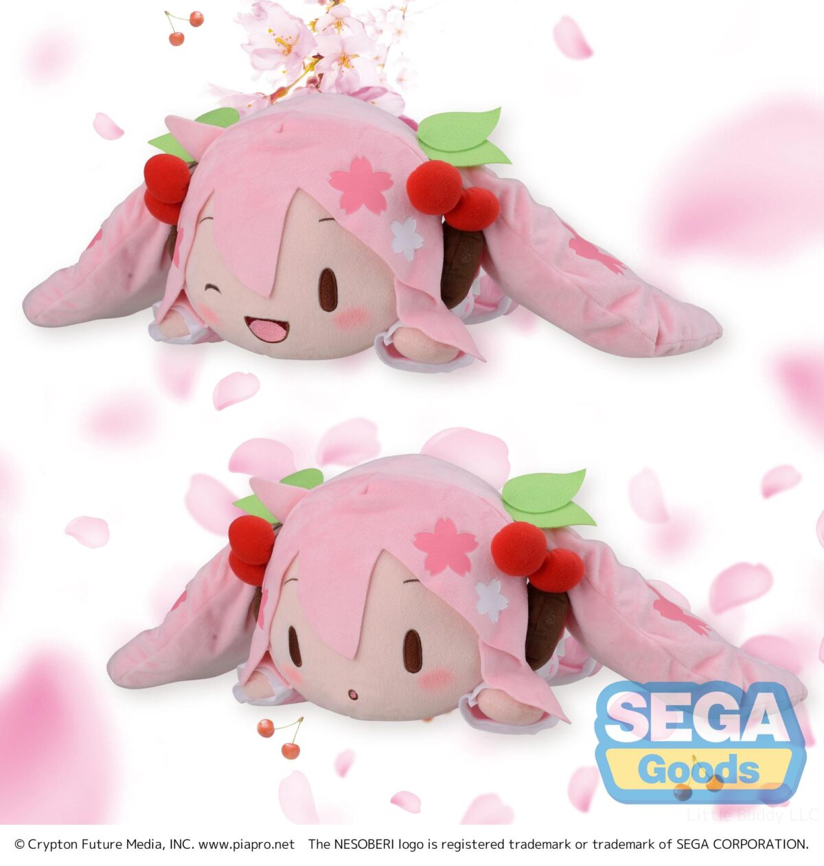 Nesoberi - (Lay-Down) - Hatsune Miku Series - SP Plush - Sakura Miku