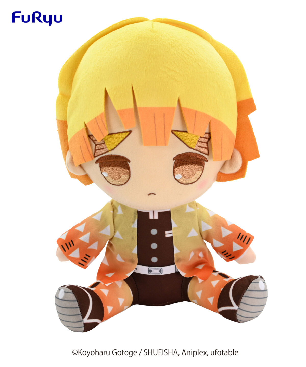 Demon Slayer: Kimetsu no Yaiba-BIG Plush Toy-Agatsuma Zenitsu-