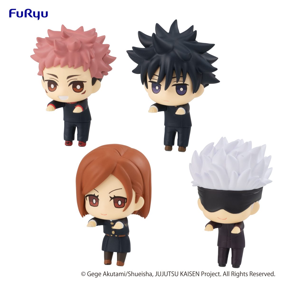 JUJUTSU KAISEN-Hikkake Figure Puchi set-JUJUTSU KAISEN-Set-1