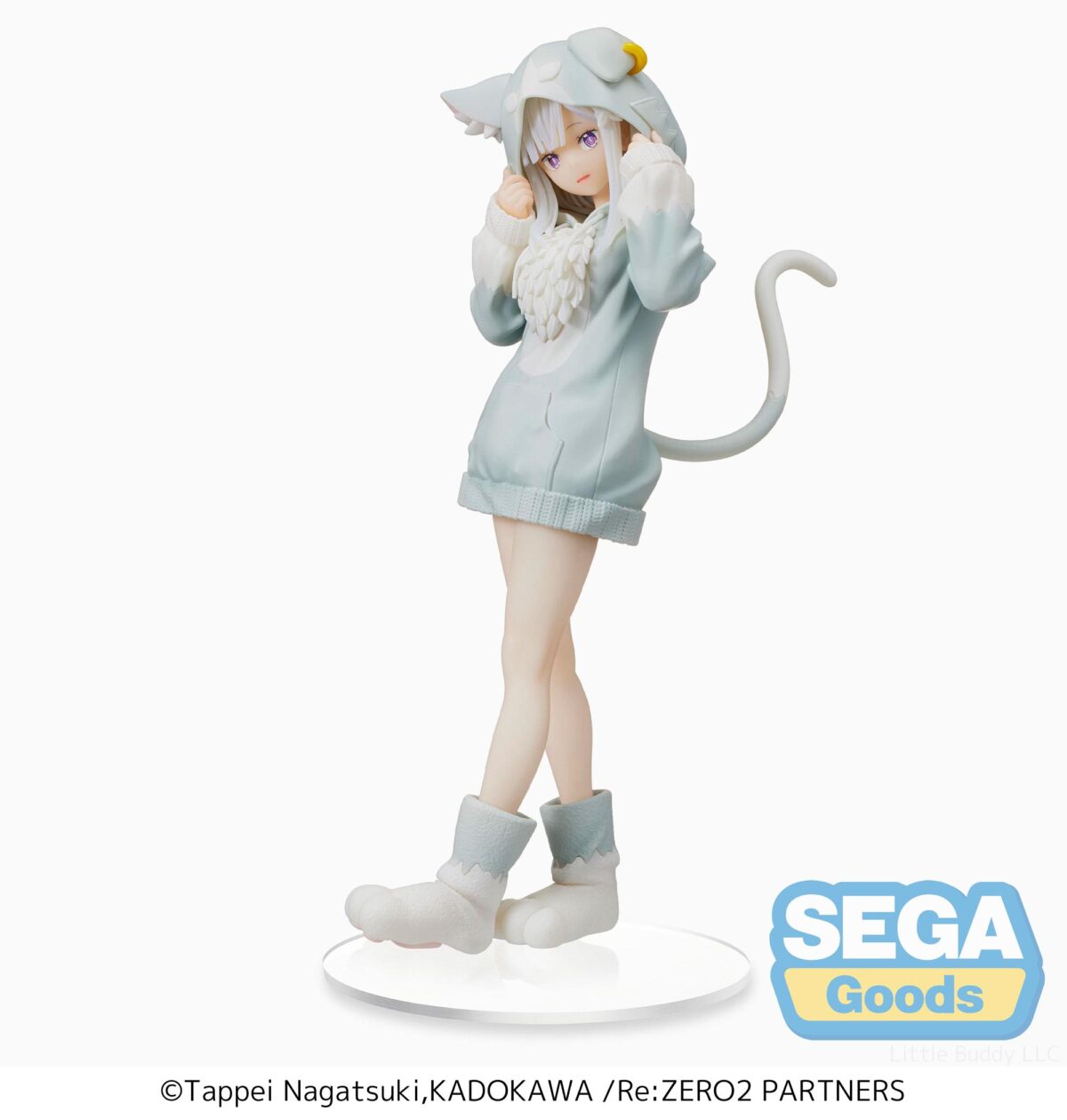 Re:ZERO -Starting Life in Another World- - SPM Figure - Emilia -The Great Spirit Puck