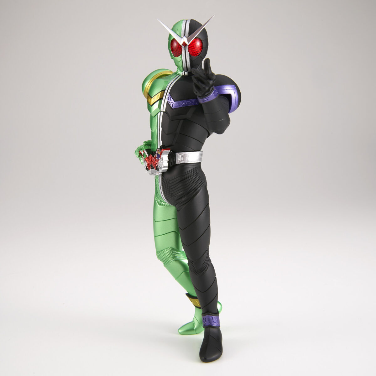 Kamen Rider W Hero'S Brave Statue Figure Kamen Rider W Cyclone Joker(Ver.A)
