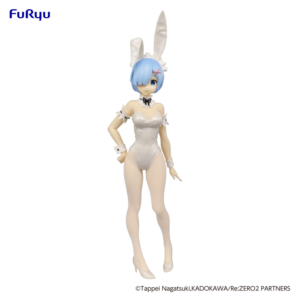 Re:Zero - Starting Life in Another World - BiCute Bunnies Figure-Rem-White Pearl Color ver.-