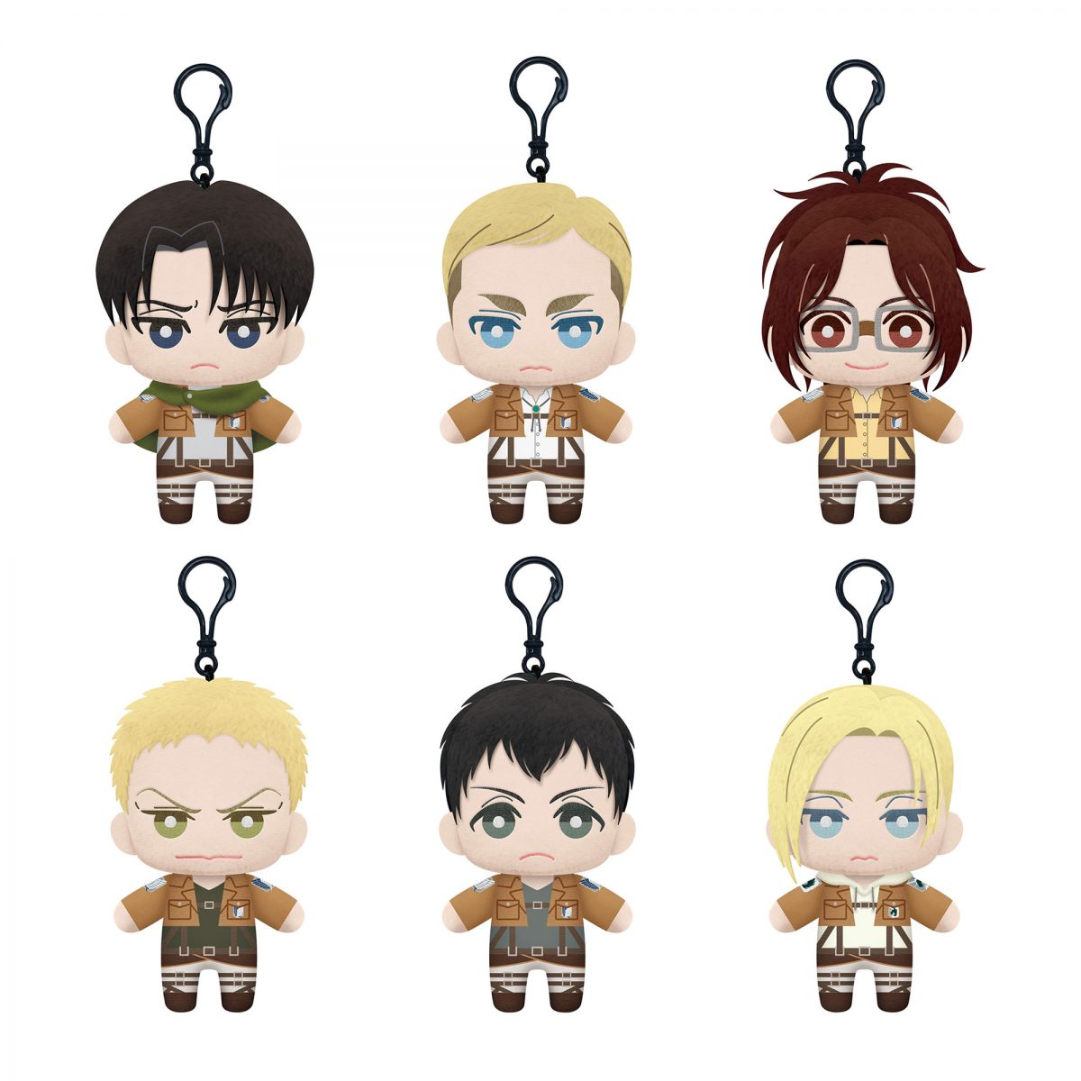 Attack On Titan Tomonui Plush Assort Series 2