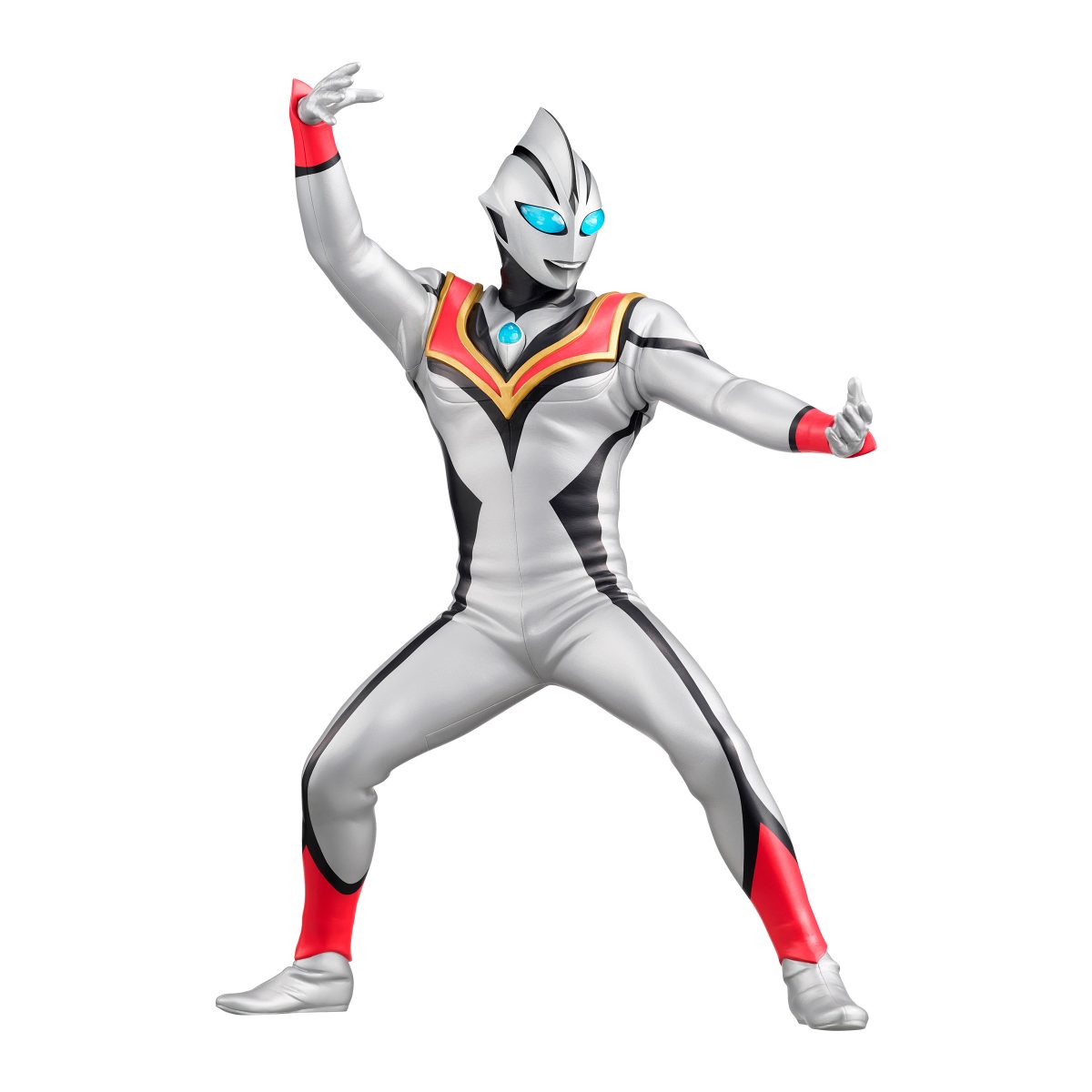 Ultraman Tiga Hero's Brave Statue Figure Evil Tiga
