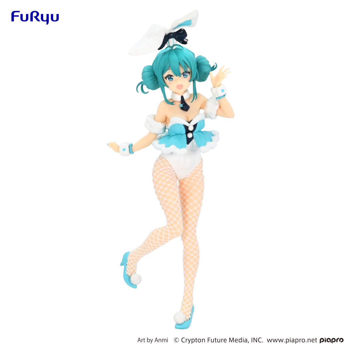 Hatsune Miku - BiCute Bunnies Figure -Hatsune Miku /White Rabbit-