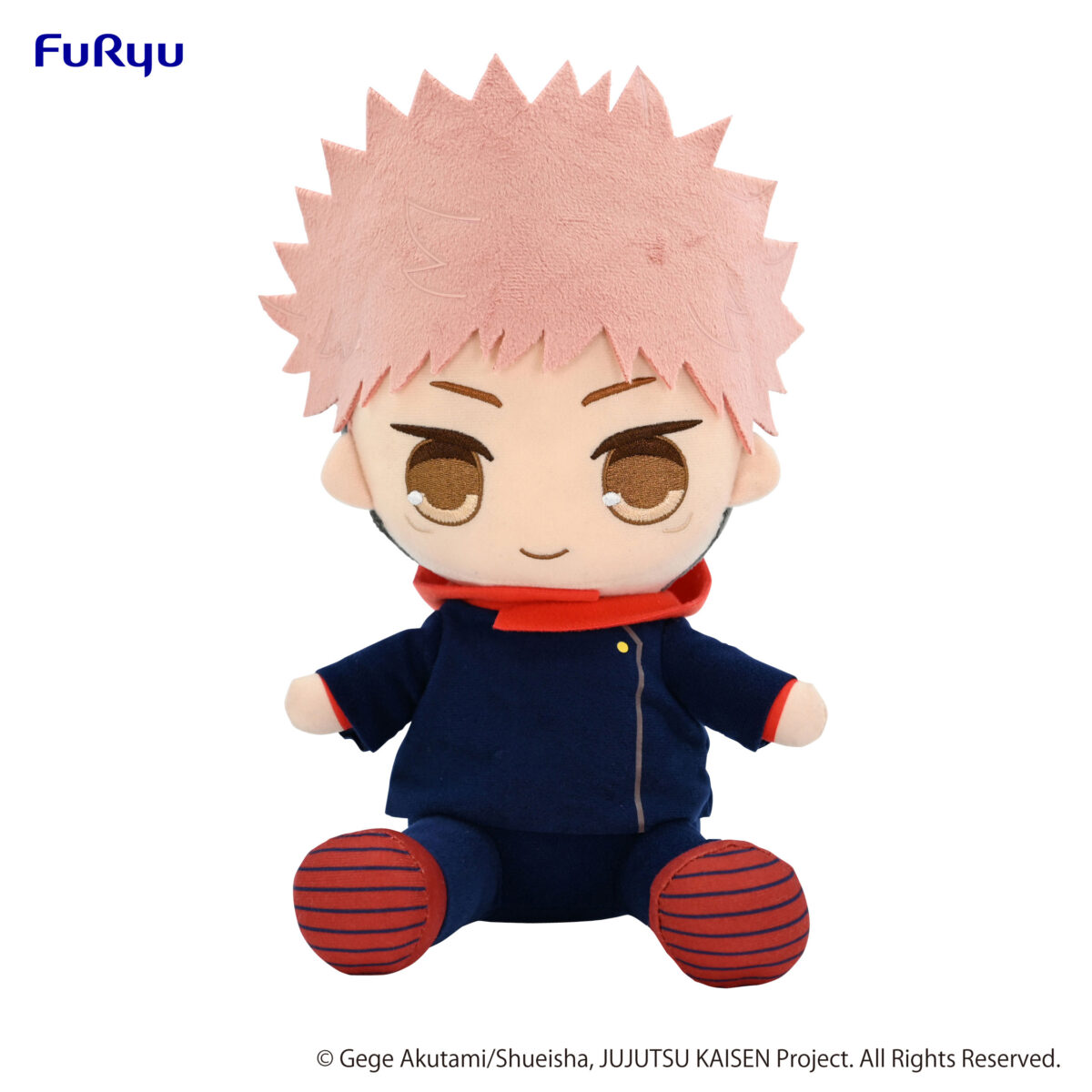 JUJUTSU KAISEN - KYURUMARU Big Plush Toy -Yuji Itadori-