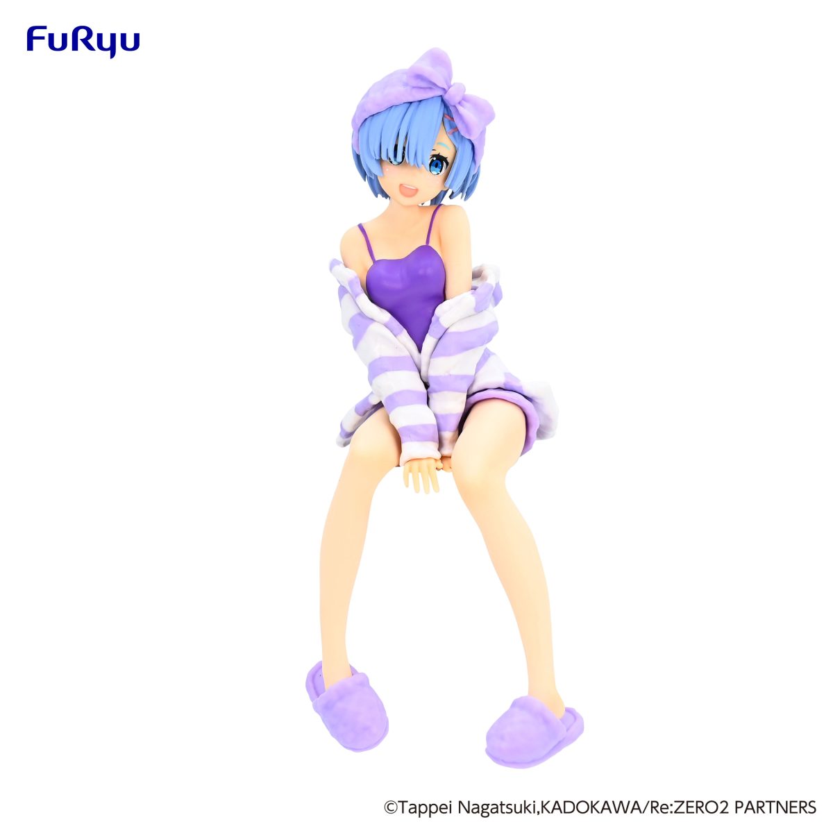 Re:ZERO -Starting Life in Another World- - Noodle Stopper Figure -Rem Room Wear Purple Color ver.-