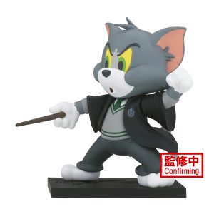 TOM AND JERRY FIGURE COLLECTION - Slytherin Tom and Gryffindor Jerry - WB100th Anniversary ver.(A:TOM)