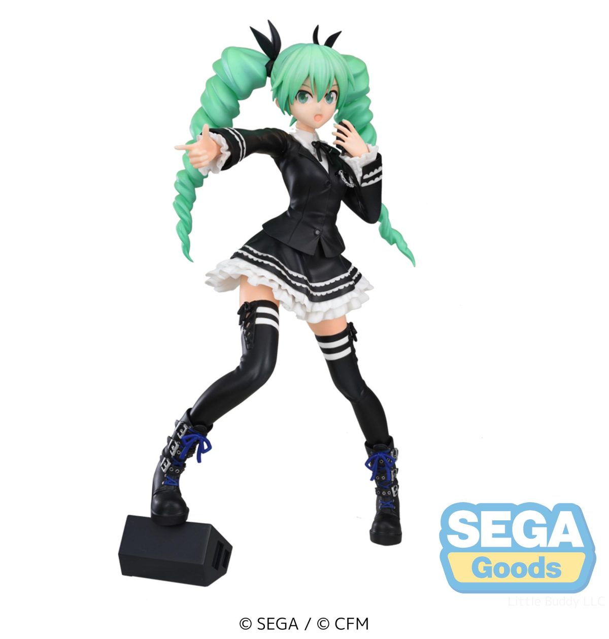"Hatsune Miku -Project DIVA Arcade Future Tone" SPM Figure "Hatsune Miku - Dark Angel"