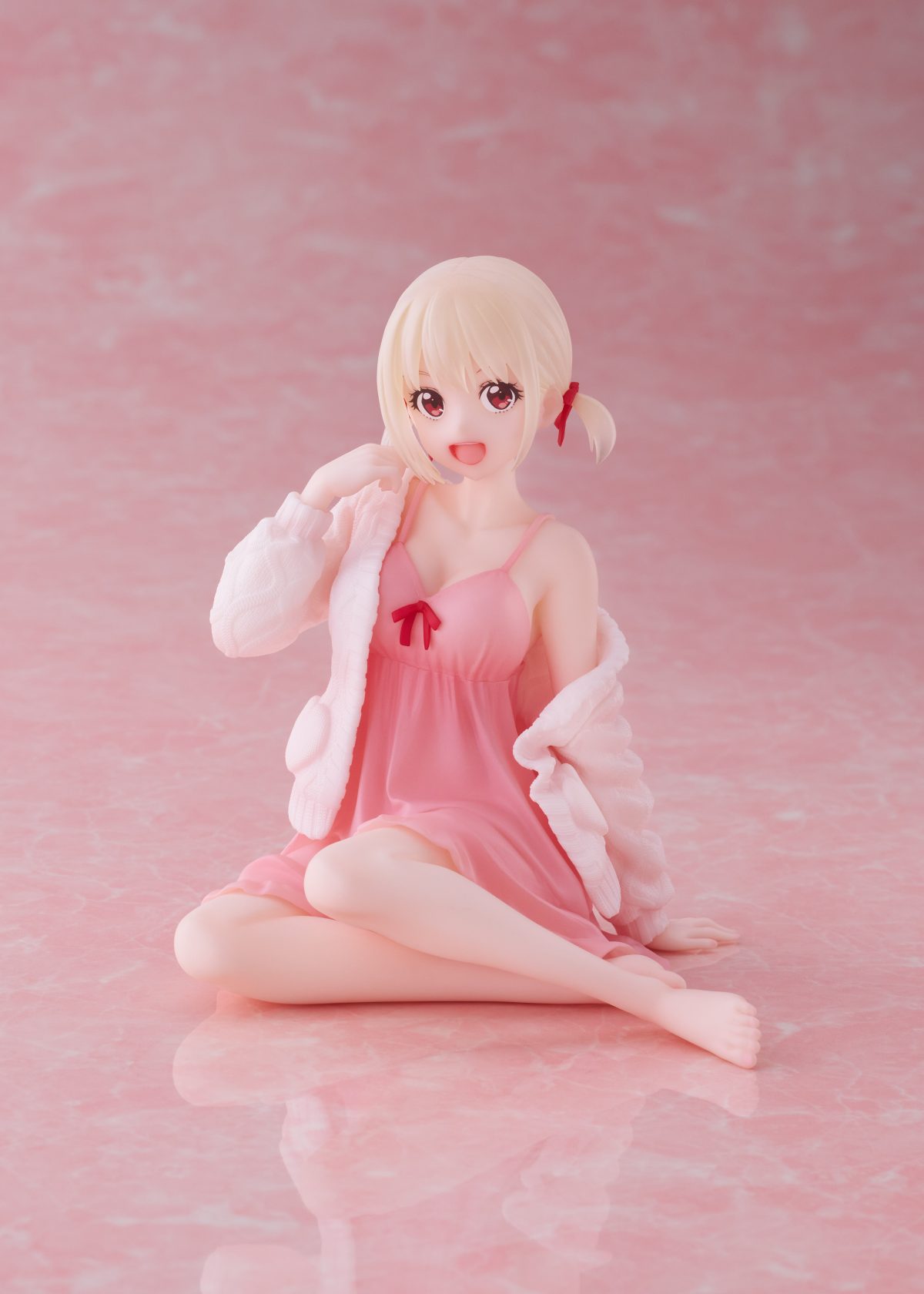 Lycoris Recoil Aqua Desktop Cute Figure - Chisato Nishikigi (Roomwear Ver.)