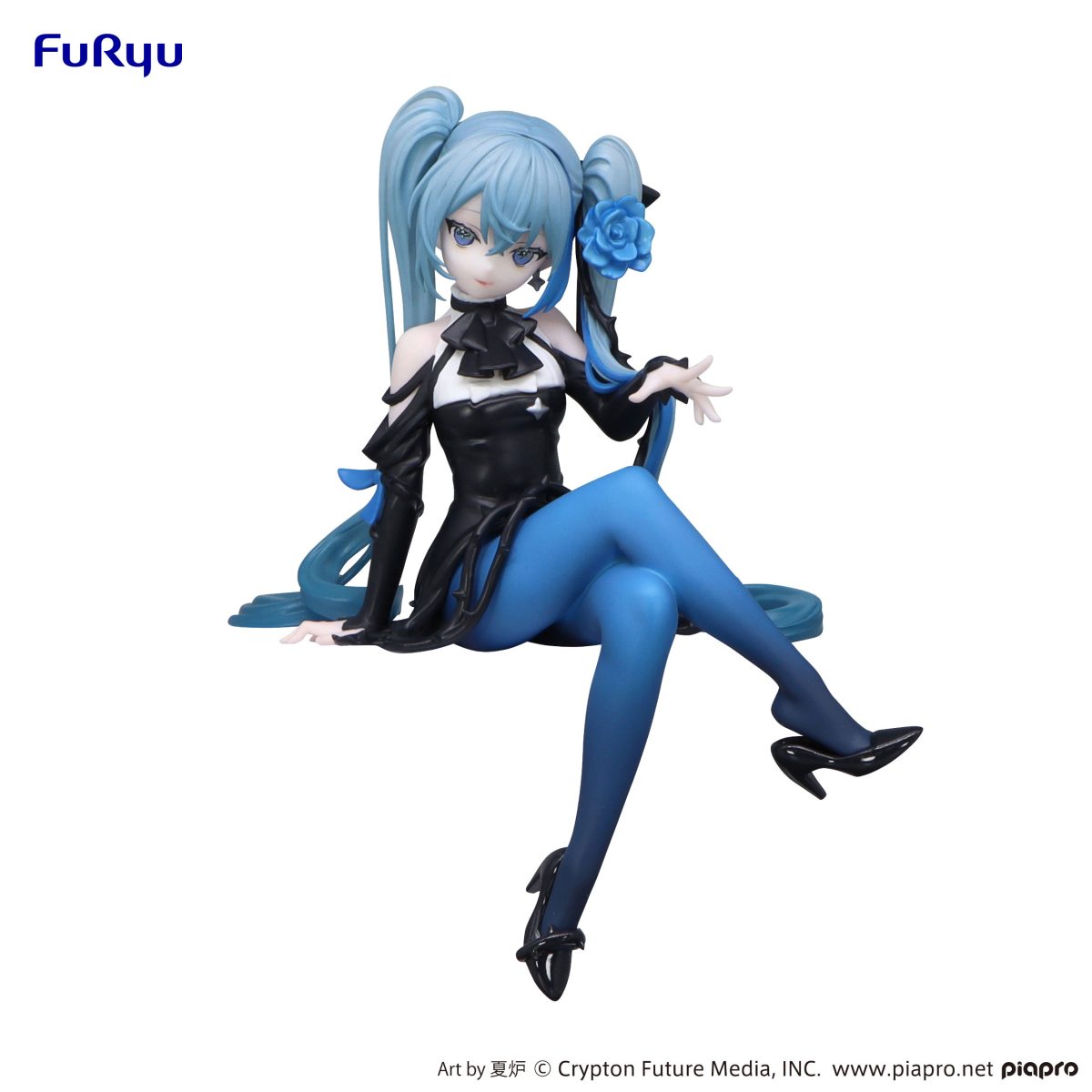Hatsune Miku - Noodle Stopper Figure -Blue Rose-