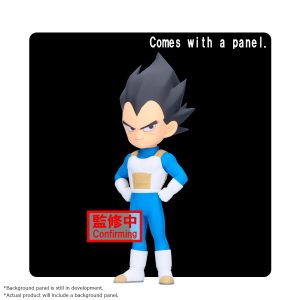 DRAGON BALL VEGETA FIGURE WITH PANEL