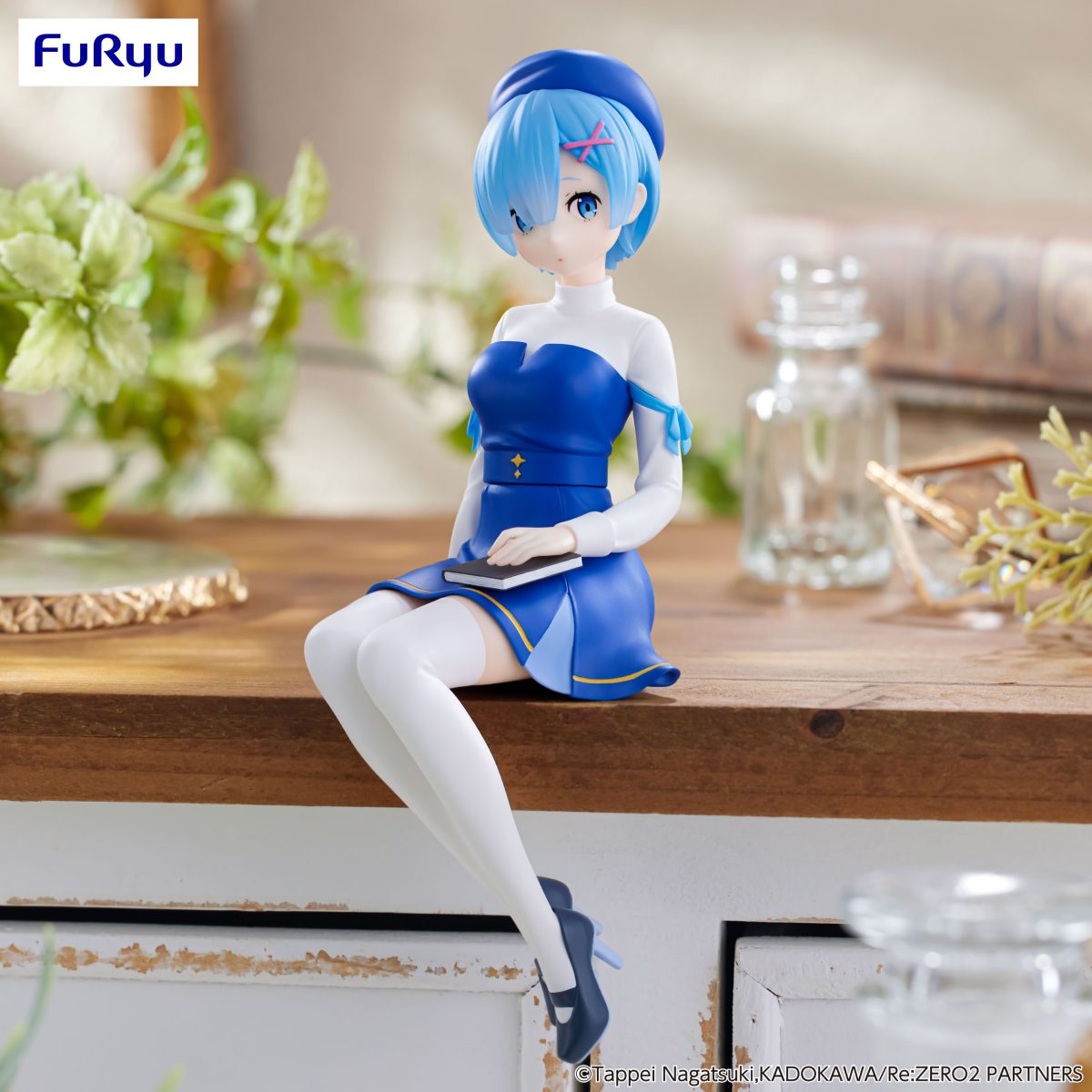 Re:ZERO -Starting Life in Another World- - Noodle Stopper Figure -Rem Book Girl ver.-