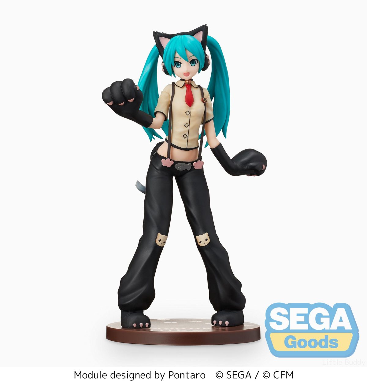 Hatsune Miku: Project DIVA Arcade Future Tone SPM Figure Hatsune Miku - Kitty Cat