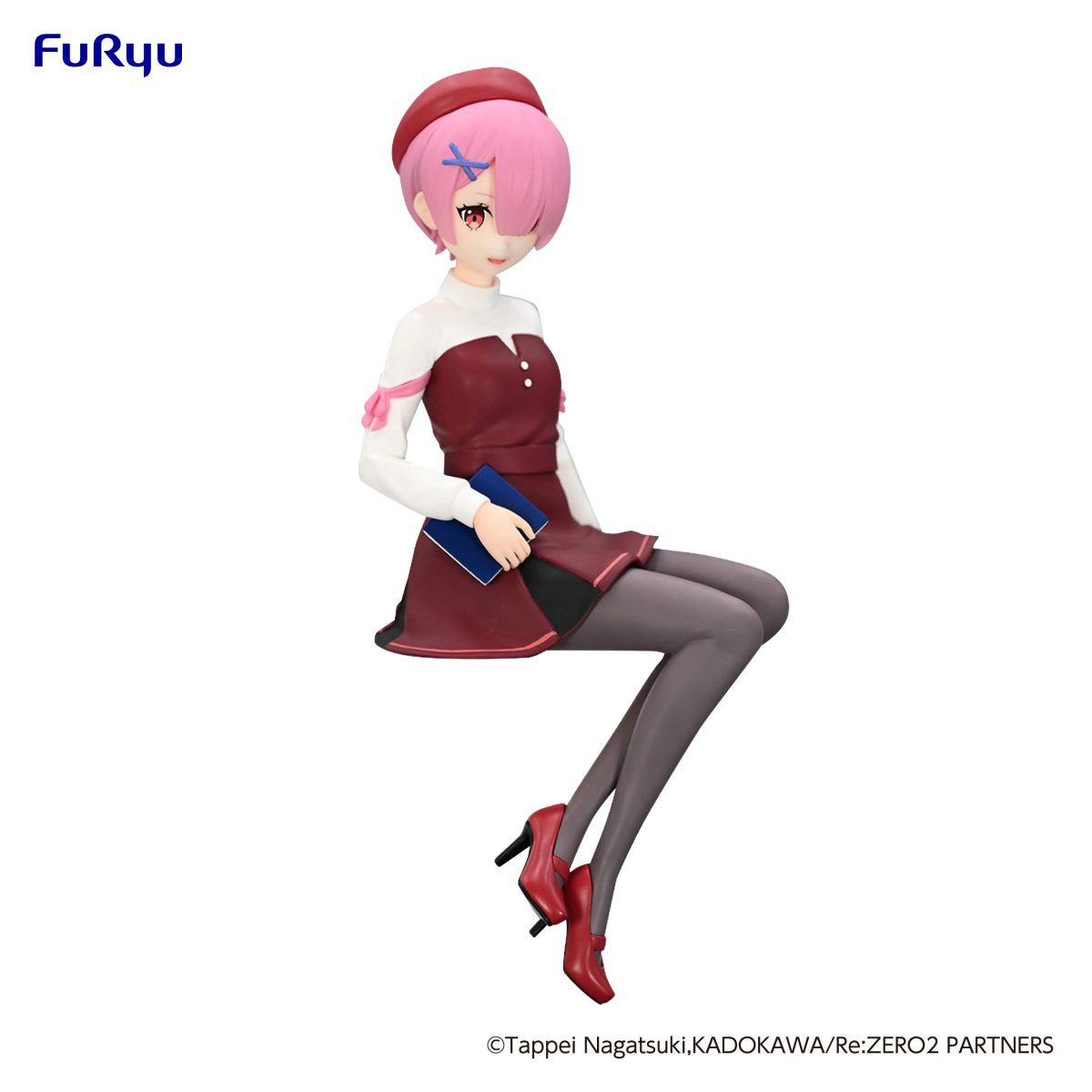 Re:ZERO -Starting Life in Another World- - Noodle Stopper Figure -Ram Book Girl ver.-