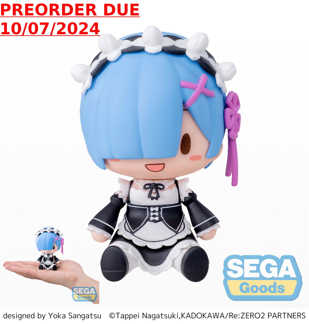 fuwa petit "Re:ZERO -Starting Life in Another World-" Chibi Figure "Rem"