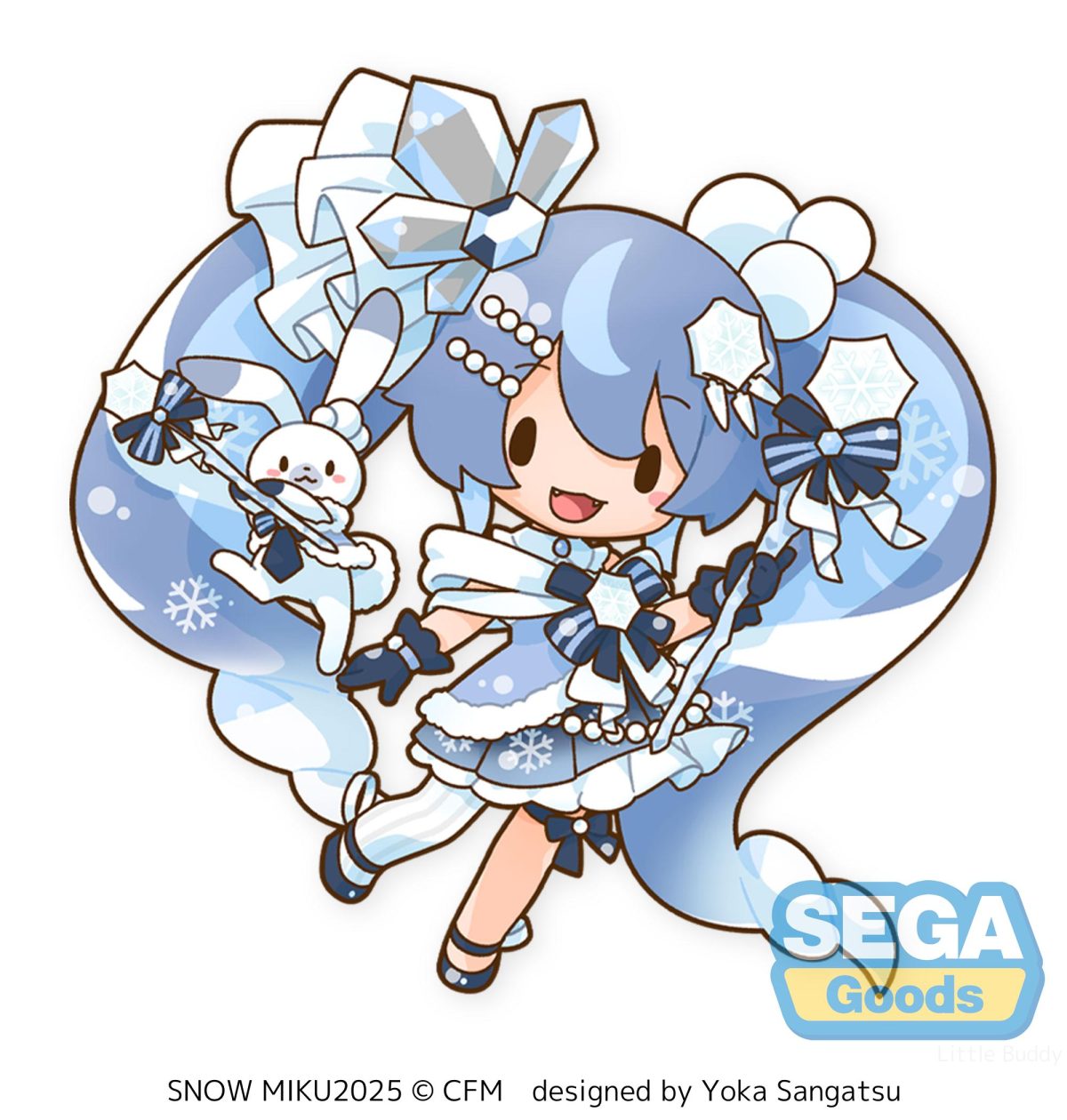 fuwa petit -Snow Miku 2025- Dodeka Jumbo Plush